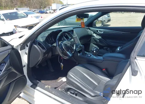 2017 Infiniti Q60 2.0T z USA, uszkodzony, nr VIN JN1CV7EL7HM320076